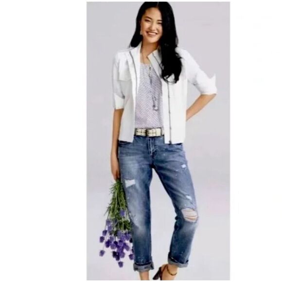 CAbi 100% bf jeans size 4 - Picture 6 of 6